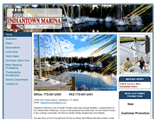 Tablet Screenshot of indiantownmarina.com